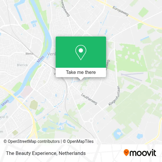The Beauty Experience map