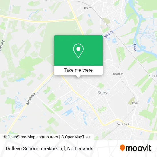 Deflevo Schoonmaakbedrijf map