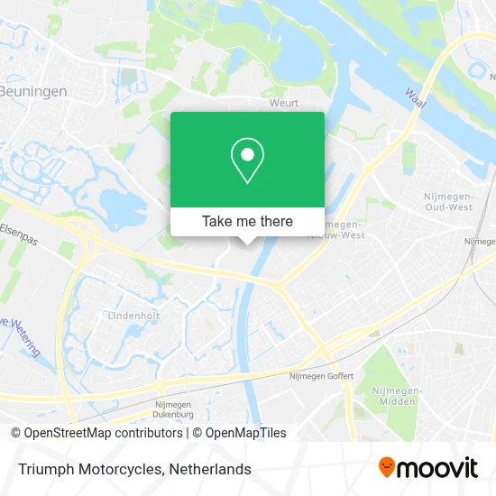 Triumph Motorcycles map
