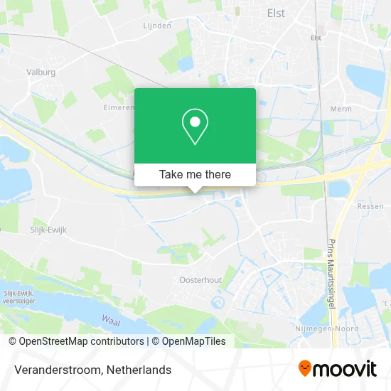 Veranderstroom map