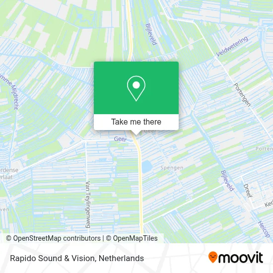 Rapido Sound & Vision map