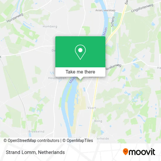 Strand Lomm map