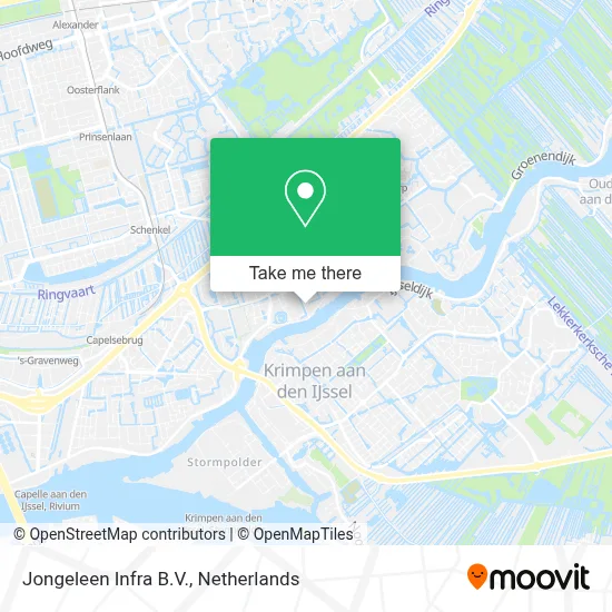 Jongeleen Infra B.V. map