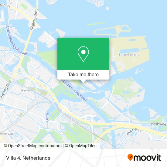 Villa 4 map