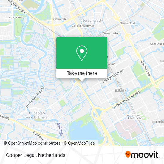 Cooper Legal Karte