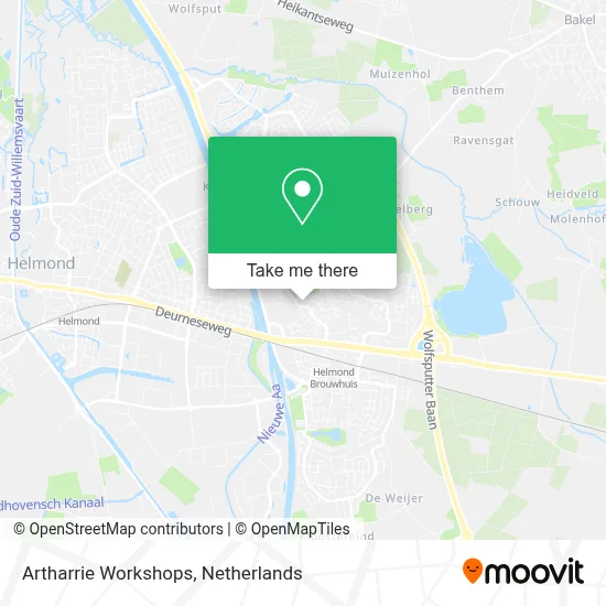 Artharrie Workshops map