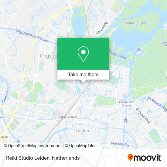 Reiki Studio Leiden map