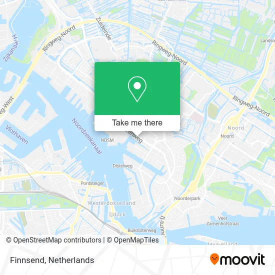 Finnsend map