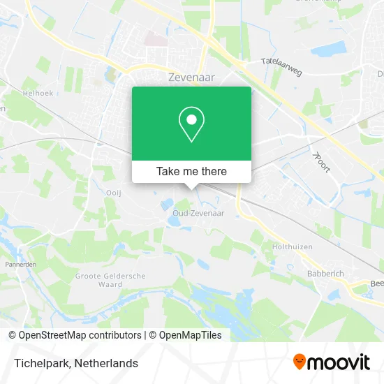 Tichelpark map