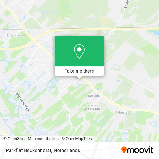 Parkflat Beukenhorst map