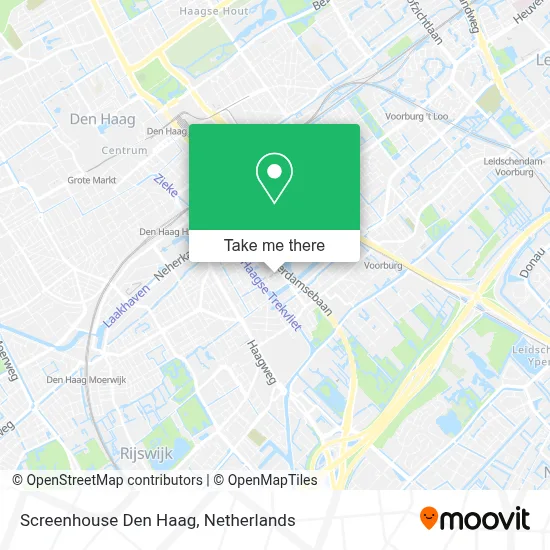 Screenhouse Den Haag map