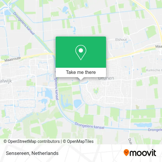 Sensereen map