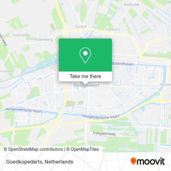 Goedkopedarts map