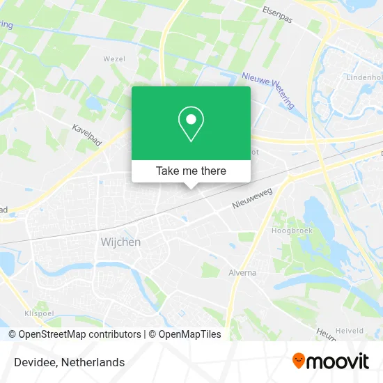 Devidee map