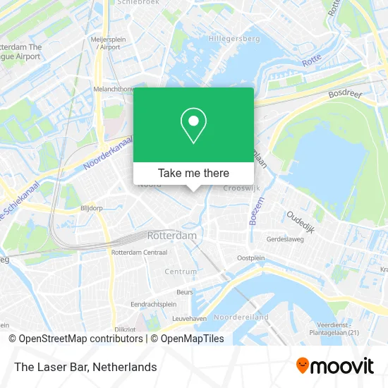 The Laser Bar map