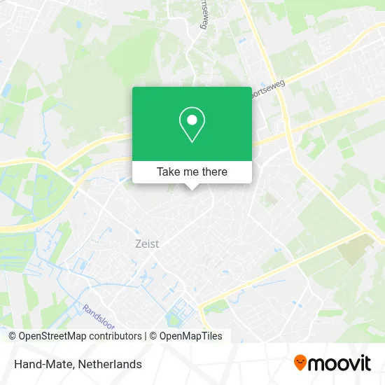 Hand-Mate map