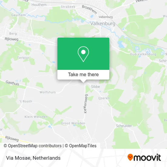 Via Mosae map