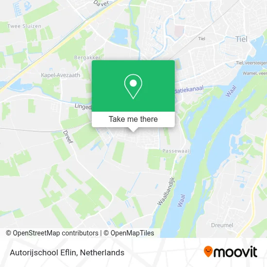 Autorijschool Eflin map