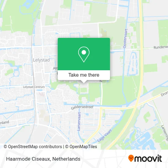 Haarmode Ciseaux map