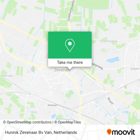 Hunnik Zevenaar Bv Van map