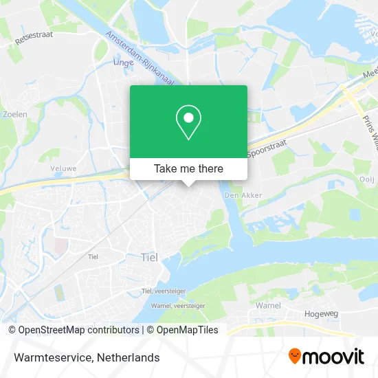 Warmteservice map