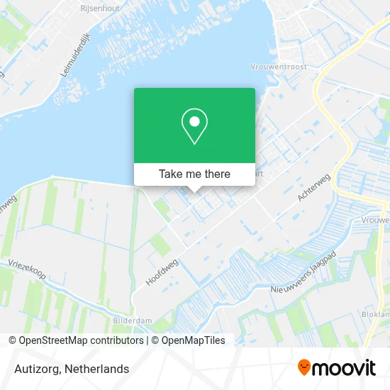 Autizorg map