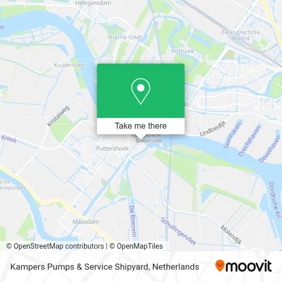 Kampers Pumps & Service Shipyard map