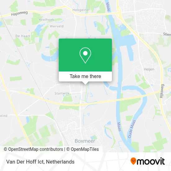 Van Der Hoff Ict map