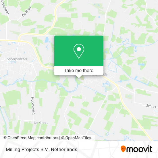 Milling Projects B.V. map