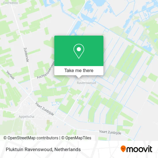 Pluktuin Ravenswoud map
