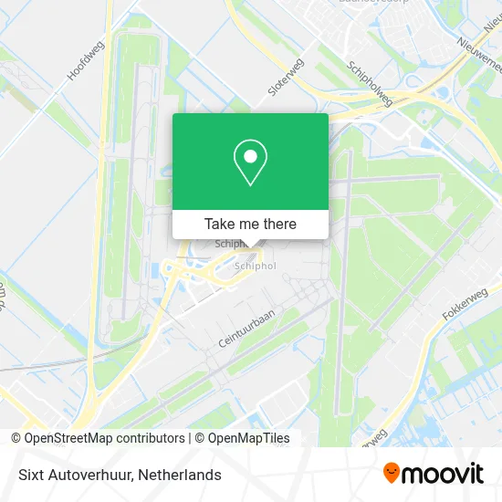 Sixt Autoverhuur map