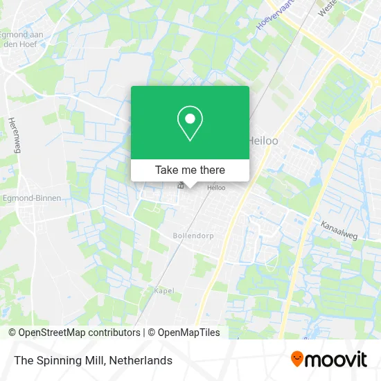 De Spinnerij map
