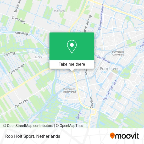 Rob Holt Sport map