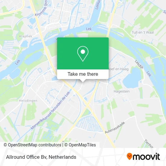 Allround Office Bv map