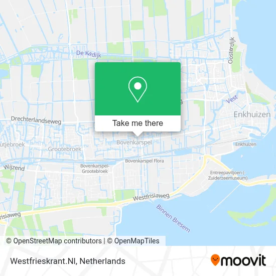 Westfrieskrant.Nl map