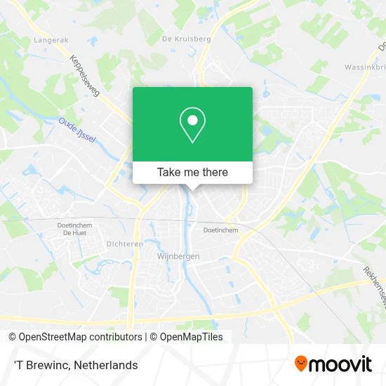'T Brewinc map