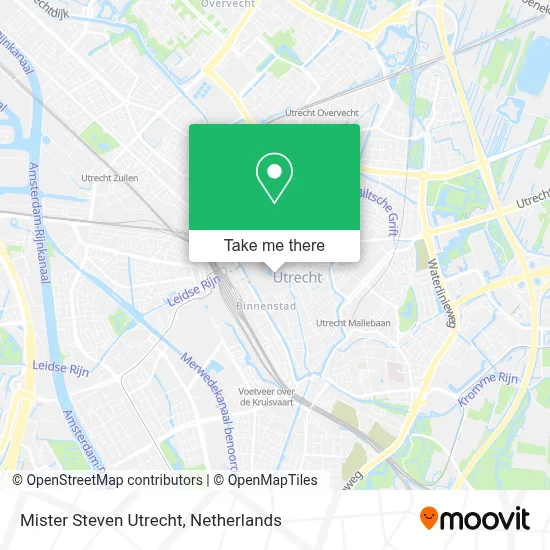 Mister Steven Utrecht map