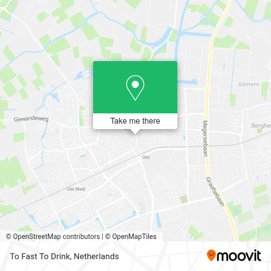 To Fast To Drink map
