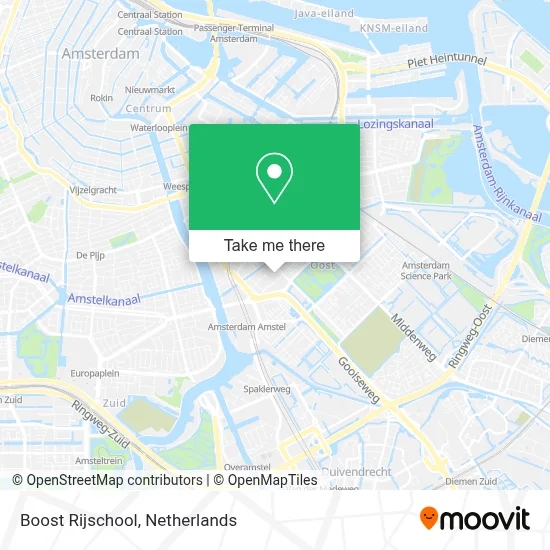 Boost Rijschool Karte