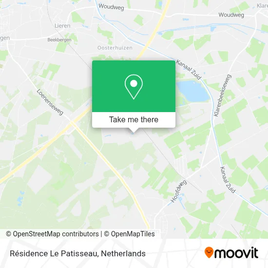 Résidence Le Patisseau map