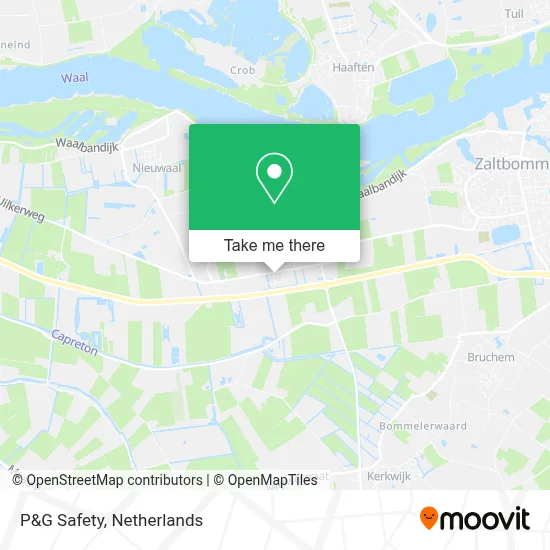 P&G Safety map