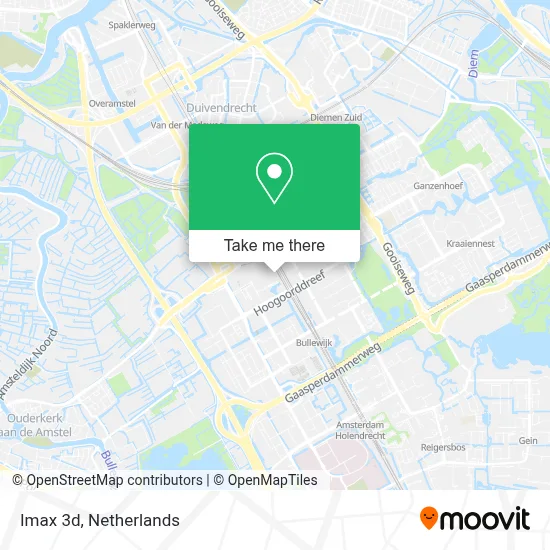 Imax 3d map