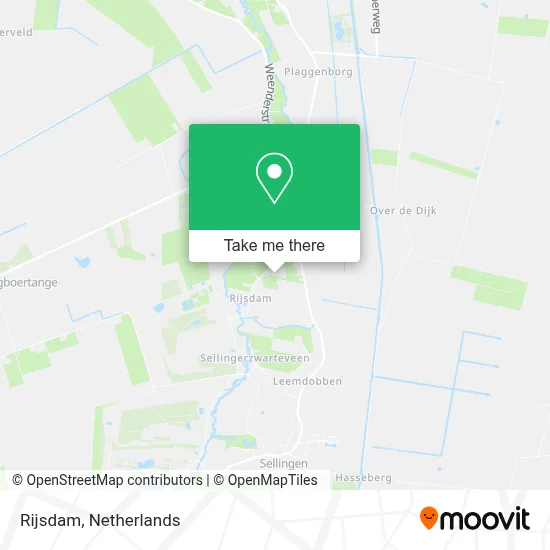 Rijsdam map