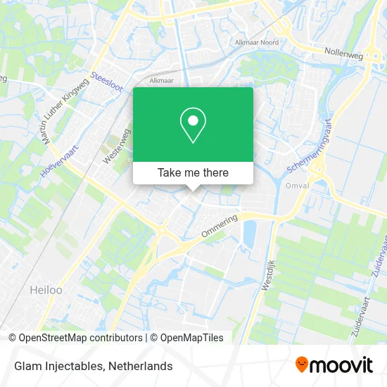 Glam Injectables map