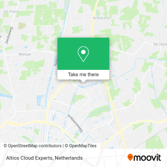 Altios Cloud Experts map