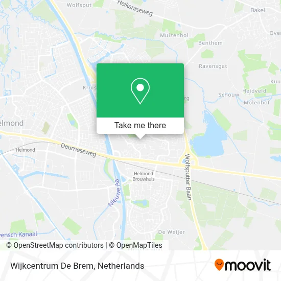 Wijkcentrum De Brem map