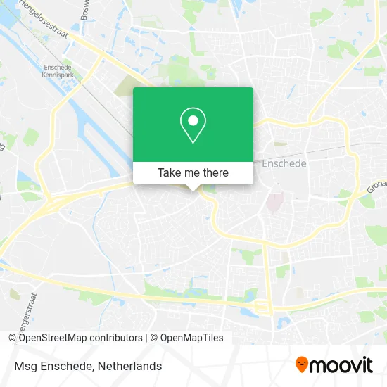 Msg Enschede map