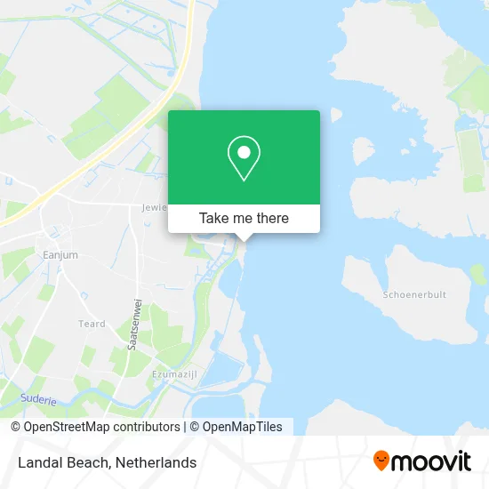 Landal Beach map