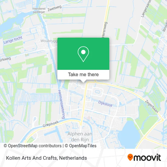 Kollen Arts And Crafts map