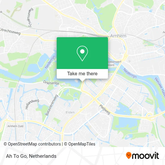 Ah To Go map